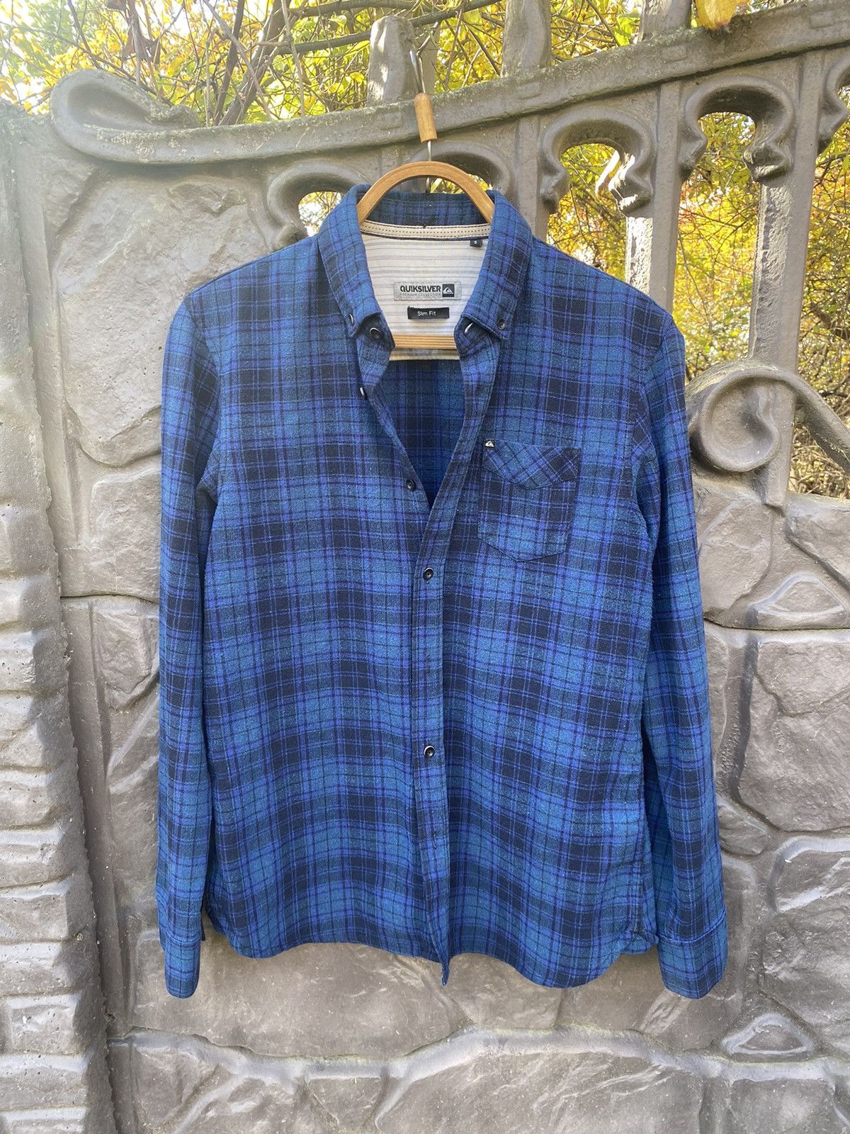Quiksilver × Vintage Vintage Quiksilver Shirt Premium Collection Size US S / EU 44-46 / 1 - 1 Thumbnail