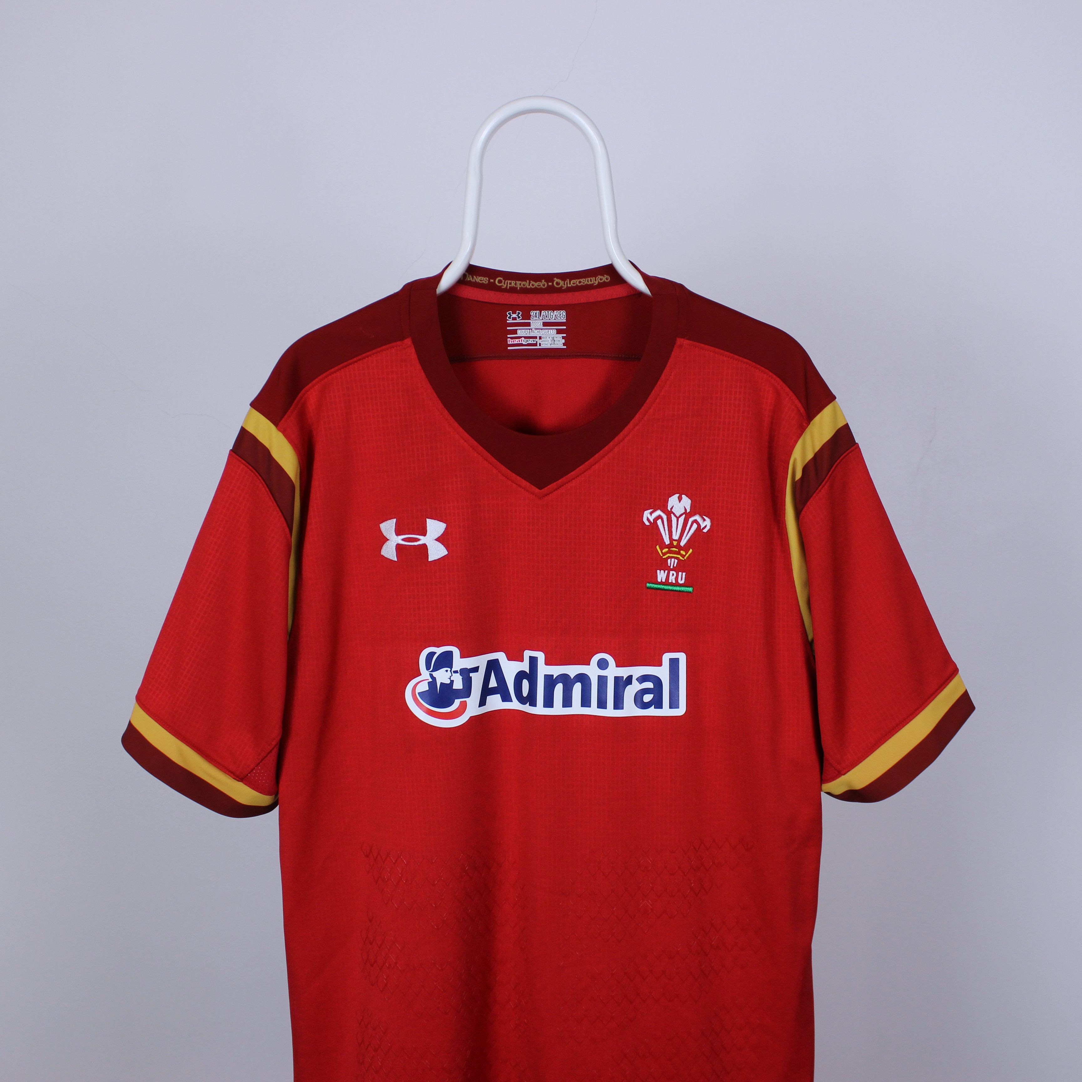 Under Armour Under Armour jersey Wales Rugby WRU 2015 2016 Size US XXL / EU 58 / 5 - 7 Thumbnail