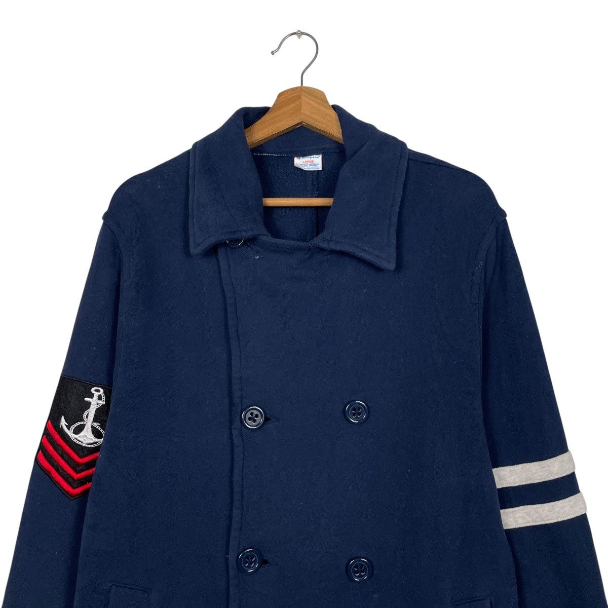 Champion Vintage Champion Double Breasted Navy Jacket Size US M / EU 48-50 / 2 - 2 Thumbnail
