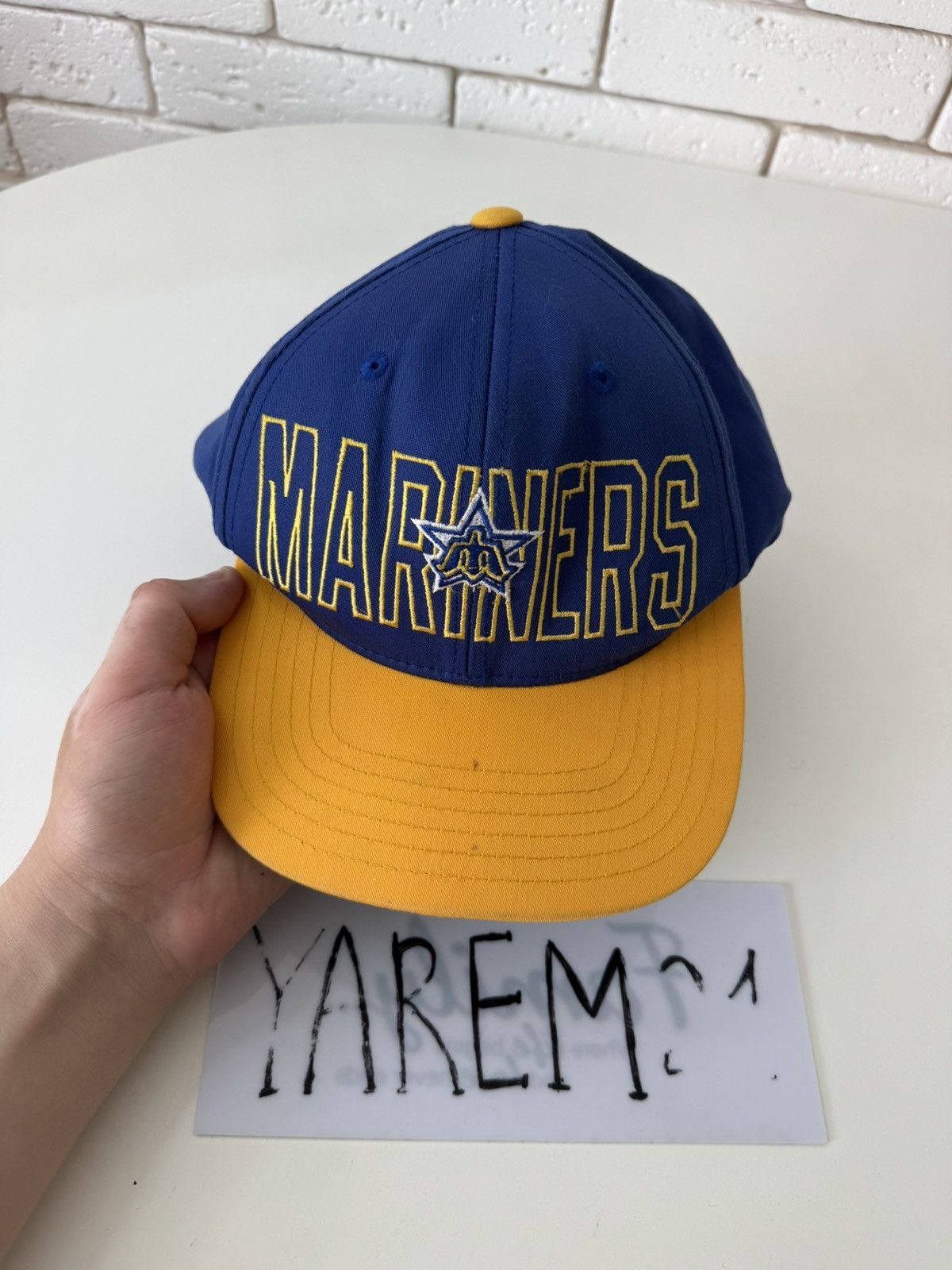 Vintage Seattle Mariners American Needle Cooperstown cap hat Size ONE SIZE - 2 Thumbnail