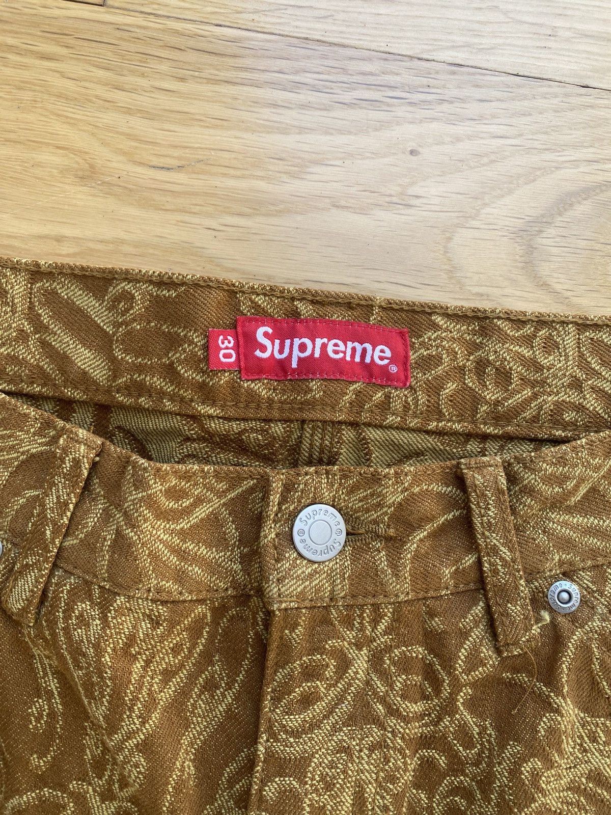 Supreme Supreme jacquard double knee Size US 30 / EU 46 - 2 Thumbnail