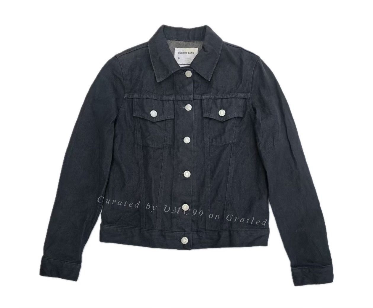 Helmut Lang Helmut Lang 1990s Raw Silk Denim Jacket Size US M / EU 48-50 / 2 - 1 Thumbnail