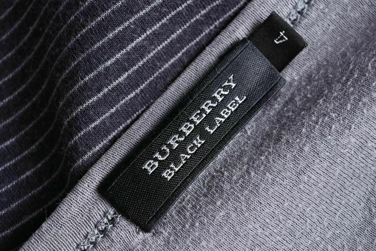 Burberry Burberry Black Label Striped Long Sleeve T-Shirt Size US L / EU 52-54 / 3 - 4 Thumbnail