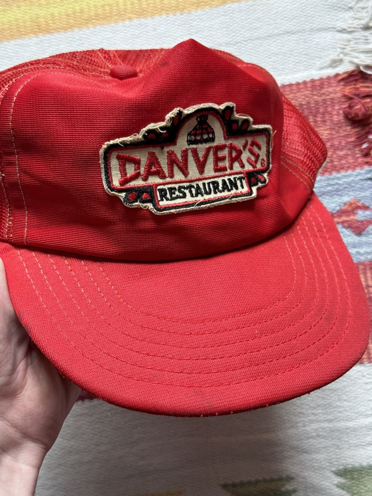 Vintage Vintage 70-80’s Denver’s Restaurant Work Trucker Hat Size ONE SIZE - 3 Thumbnail