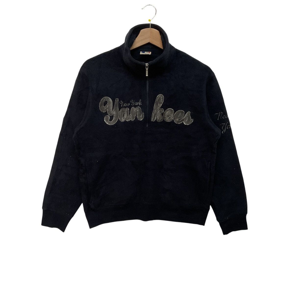 New York Yankees × Vintage New york yankees fleece sweatshirt Size US M / EU 48-50 / 2 - 1 Thumbnail