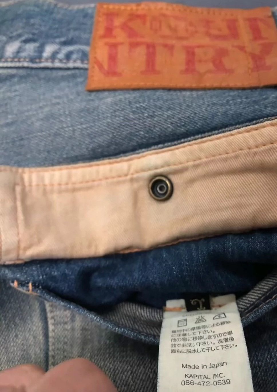 Kapital Kapital Jeans - DMC-2508 Size US 38 / EU 54 - 9 Thumbnail