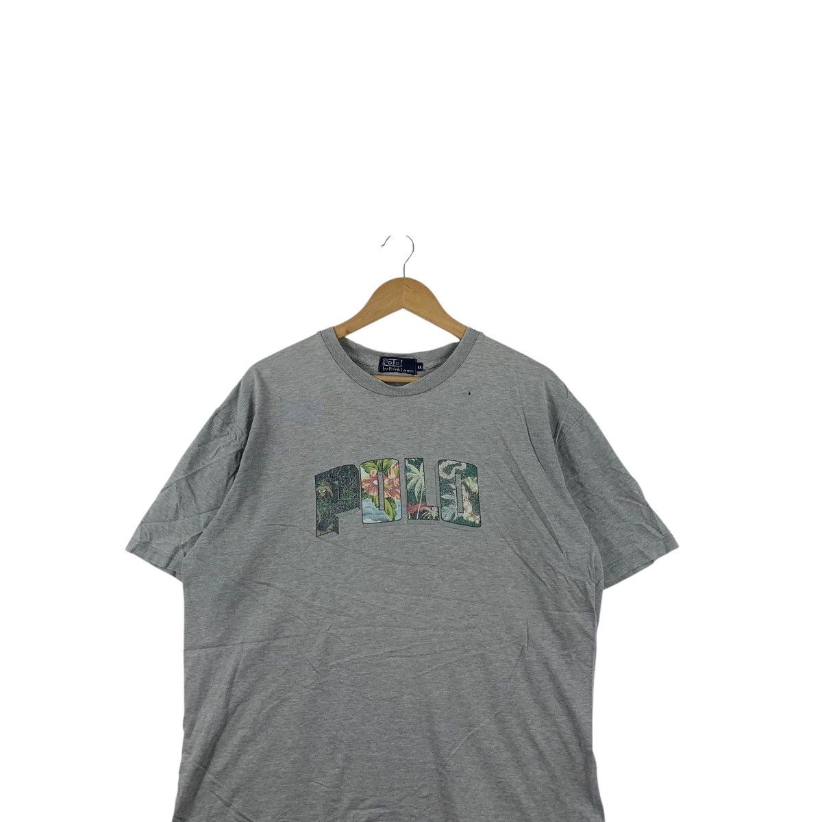 Polo Ralph Lauren Vintage 90’ POLO RALPH LAUREN Tropical Hawaii Tee Shirt Size US XL / EU 56 / 4 - 2 Thumbnail
