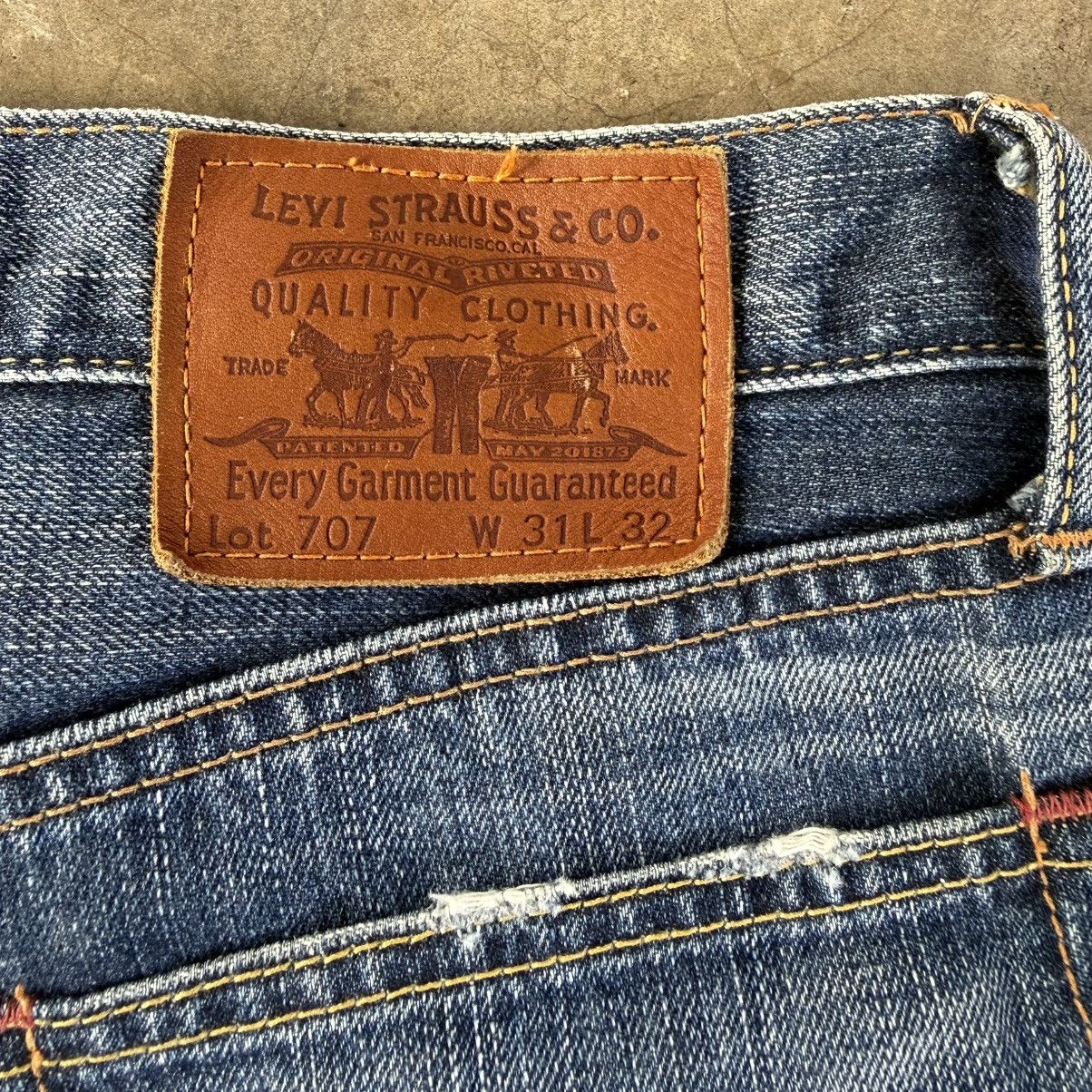 Levi's Vintage Clothing W31 Vintage Levi's 707 Flare Bootcut Denim Jean Pants Size US 31 - 12 Thumbnail