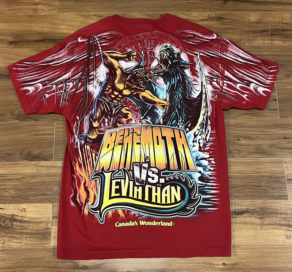 Other 🔥Vintage Canada’s Wonderland Behemoth vs. Leviathan - Large Size US L / EU 52-54 / 3 - 1 Thumbnail