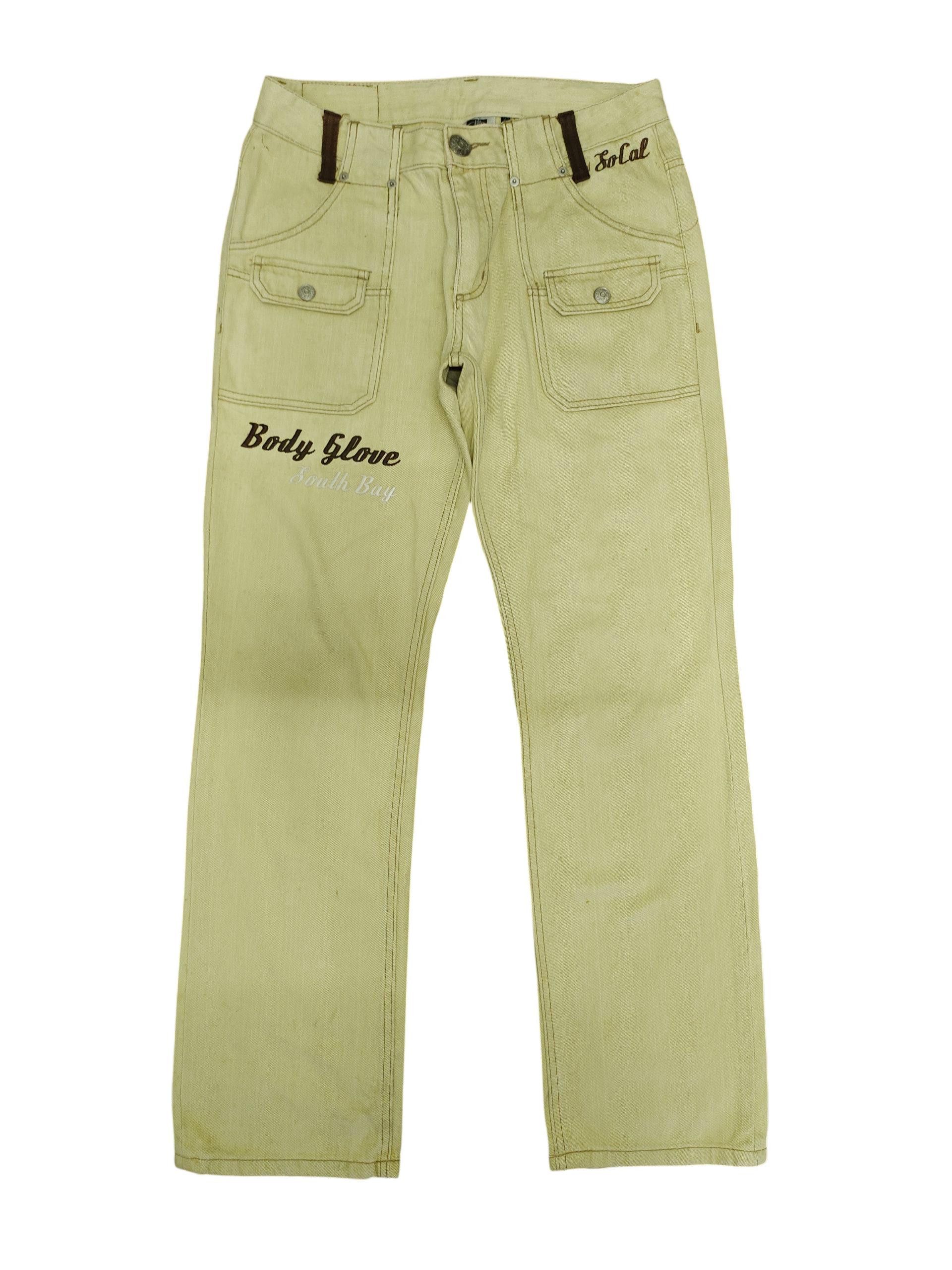 Comme des Garcons × Undercover Vintage Body Glove Denim Bush Pants Size US 32 / EU 48 - 1 Thumbnail