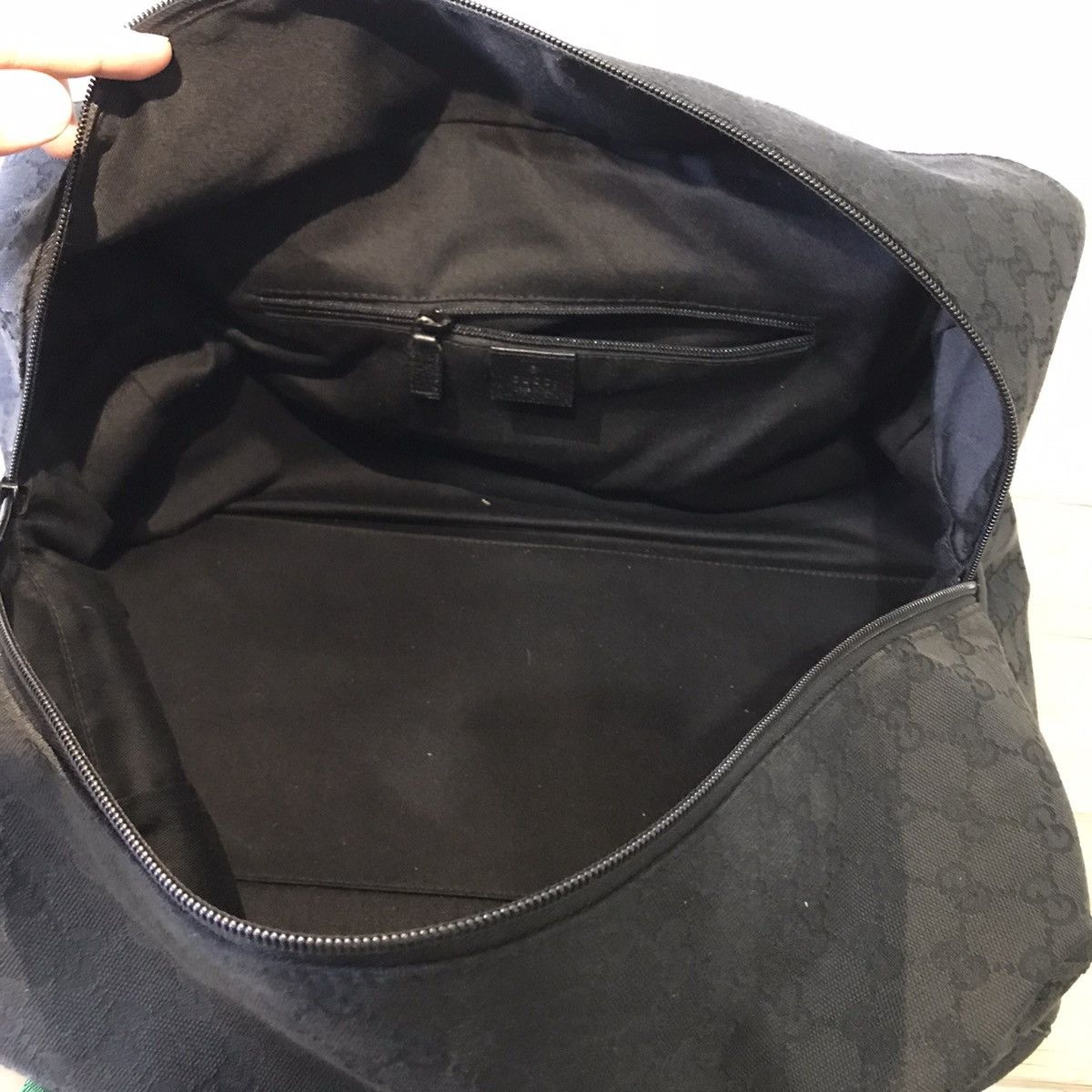 Gucci GUCCI - GG CANVAS SHERRY LINE BOSTON BAG Size ONE SIZE - 9 Thumbnail