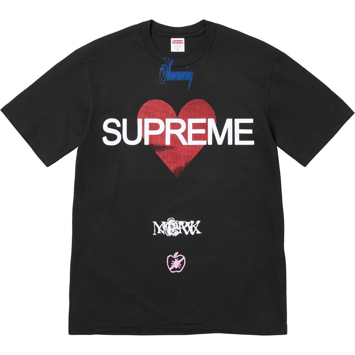 Streetwear × Supreme Supreme Announcing Tee Black | Grailed