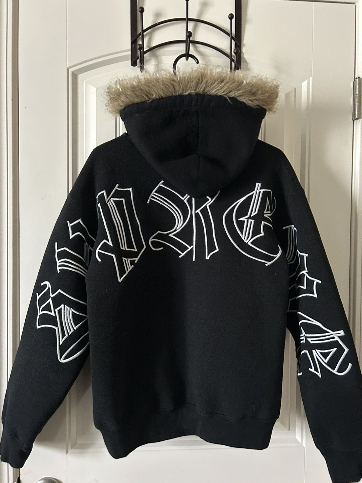 Supreme Faux Fur Zip Up | Grailed