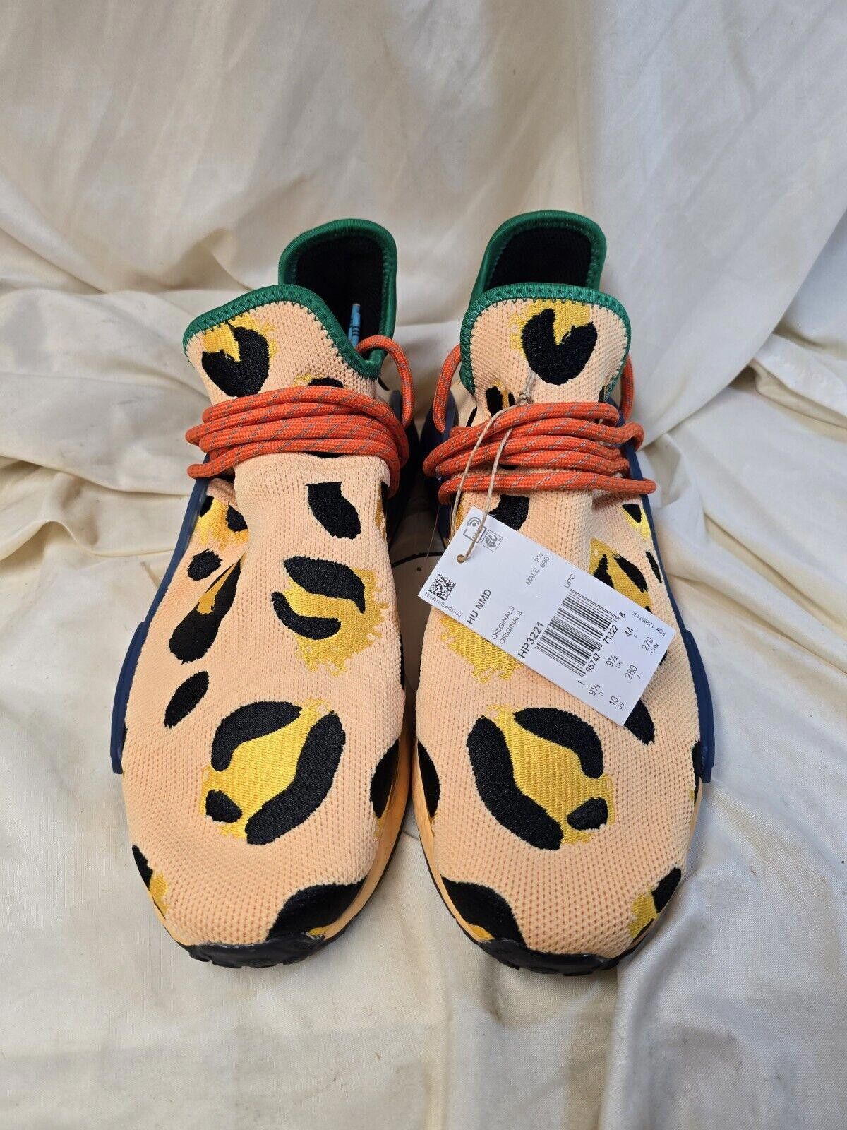 Adidas adidas Sz 10 PHARRELL WILLIAMS HU NMD ANIMAL PRINT HP3221 Size US 10 / EU 43 - 2 Thumbnail