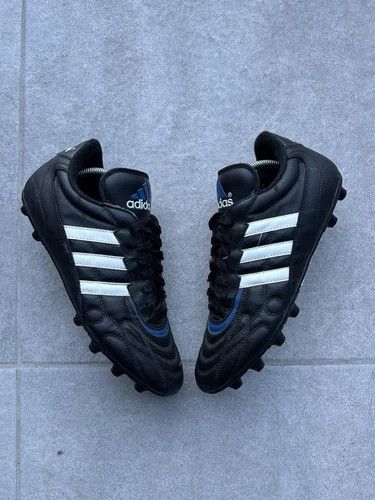 Adidas × Vintage Vintage 1990s Adidas Cleats Mens Football Boots Soccer Retro Size US 10 / EU 43 - 1 Thumbnail