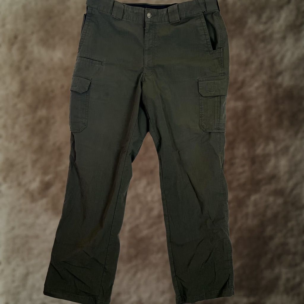 Dickies Dickies Cargo Pants Mens 38x32 Green Relaxed Fit Stretch Ripstop Workwear Size US 38 / EU 54 - 1 Thumbnail