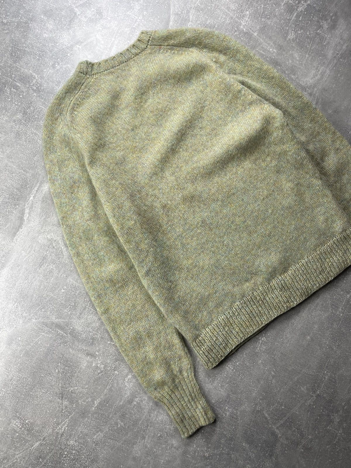 Pringle Of Scotland Pringle Vintage for D Cenci Pure Wool Knit Sweater Green Size US L / EU 52-54 / 3 - 8 Thumbnail