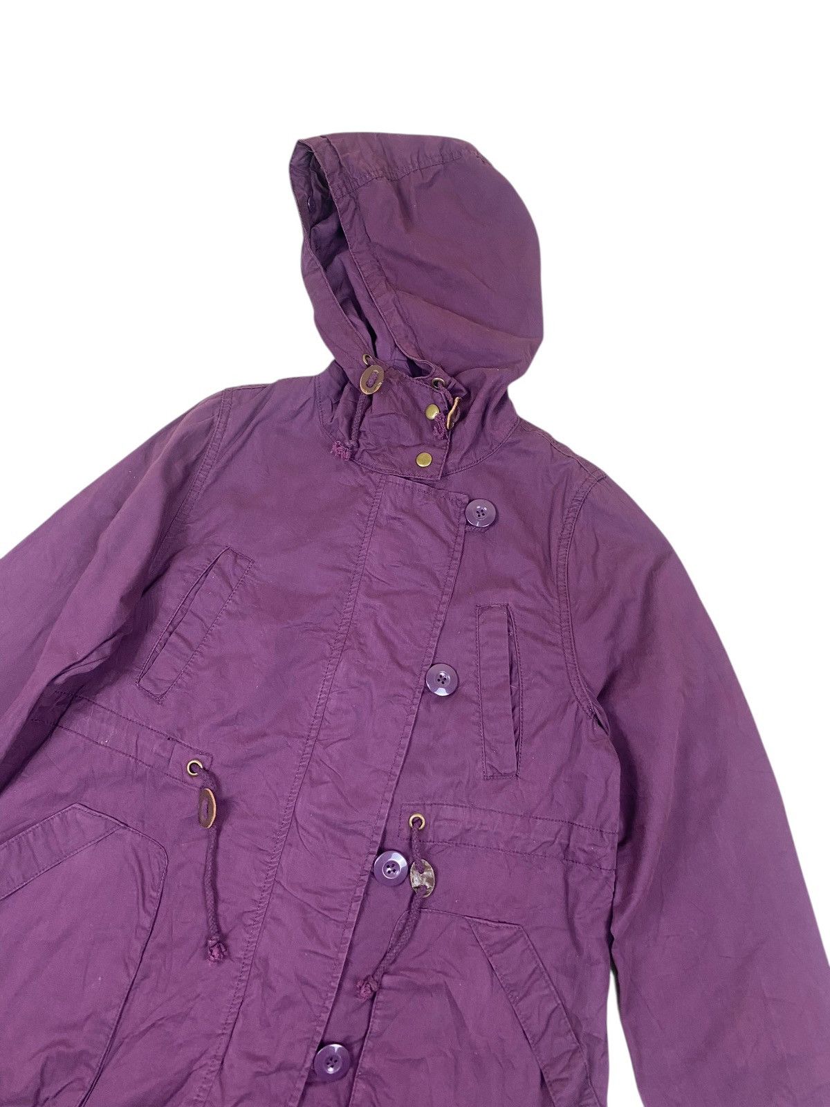 If Six Was Nine × Japanese Brand As Know As De Base Purple Fishtail Parka Sweater Size US M / EU 48-50 / 2 - 4 Thumbnail