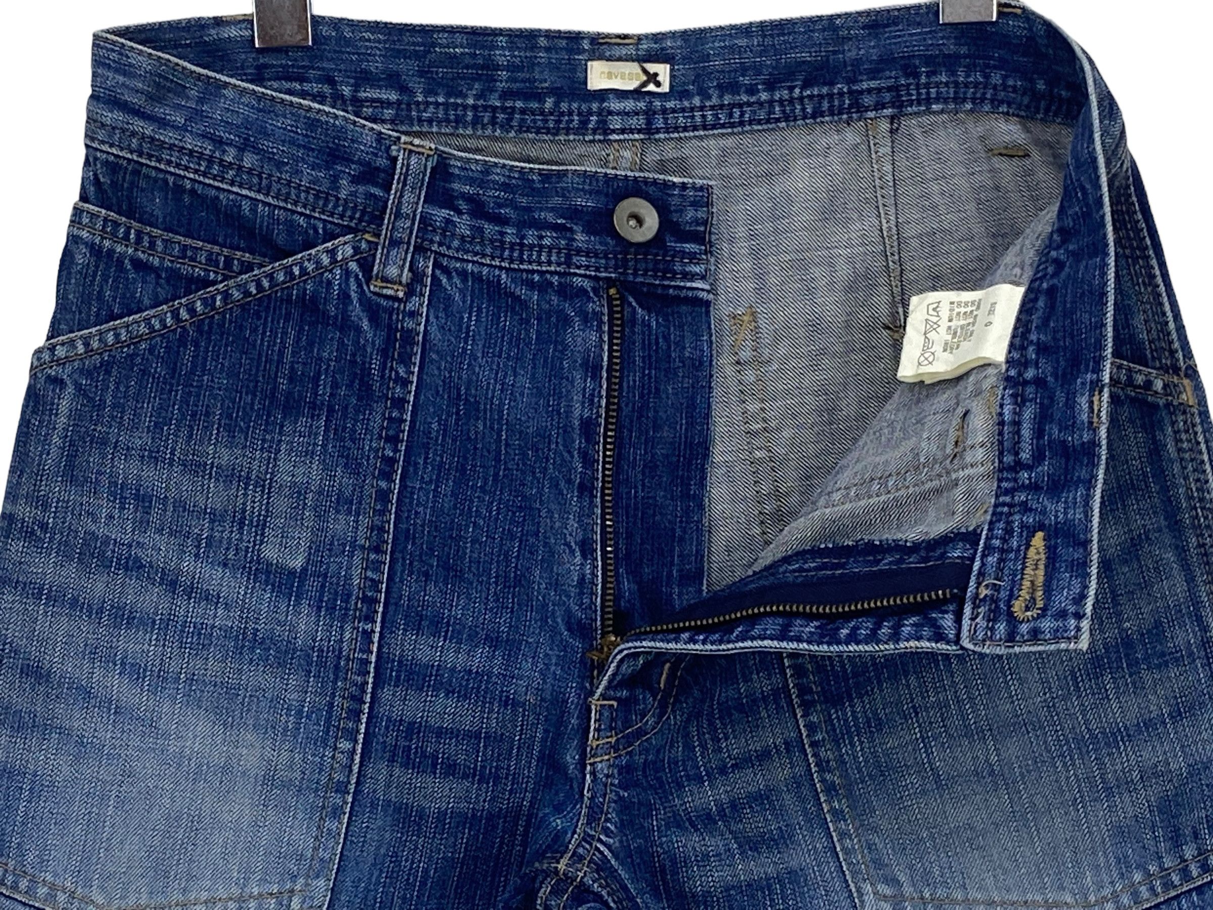 Japanese Brand Flare Jeans Carpenter Bootcut Jeans Baker Pocket Pants Size US 29 - 7 Thumbnail