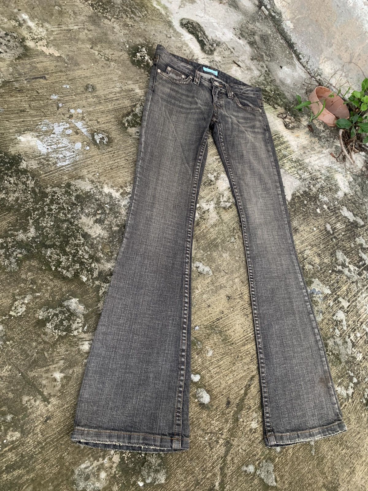 Japanese Brand × Tornado Mart Steal 🔥 Flare Anna kerry bootcut jeans Size 27" / US 4 / IT 40 - 2 Thumbnail