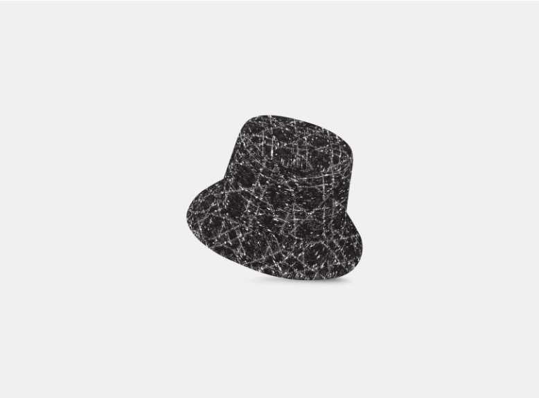 Dior o1w1db11125 42TTC9 Size: OS / Hat / Cap in Black/White Size ONE SIZE - 3 Thumbnail