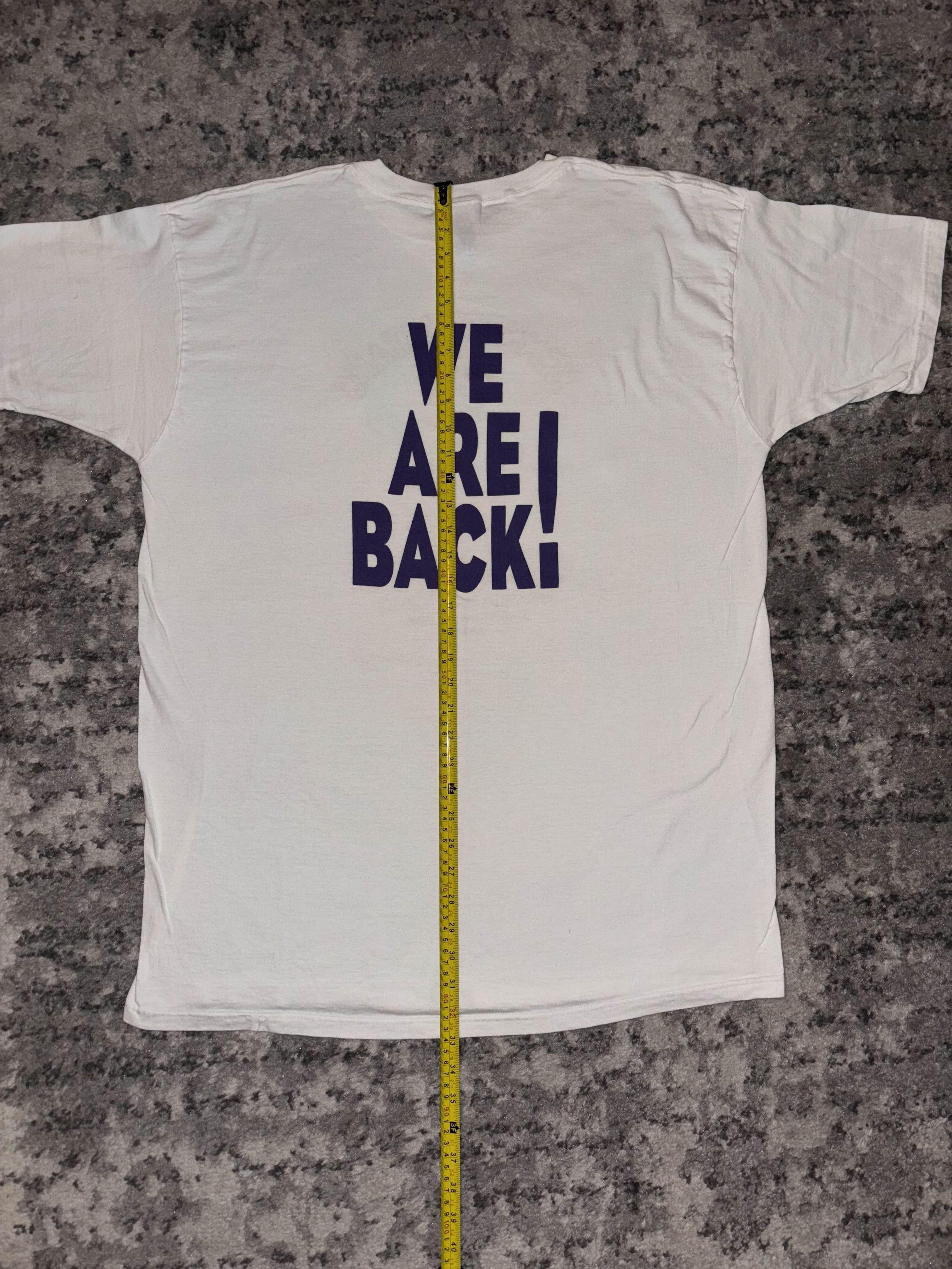 Vintage Vintage 90s / 00s Kennedy Titans "We Are Back!" Shirt Size US XXL / EU 58 / 5 - 7 Thumbnail