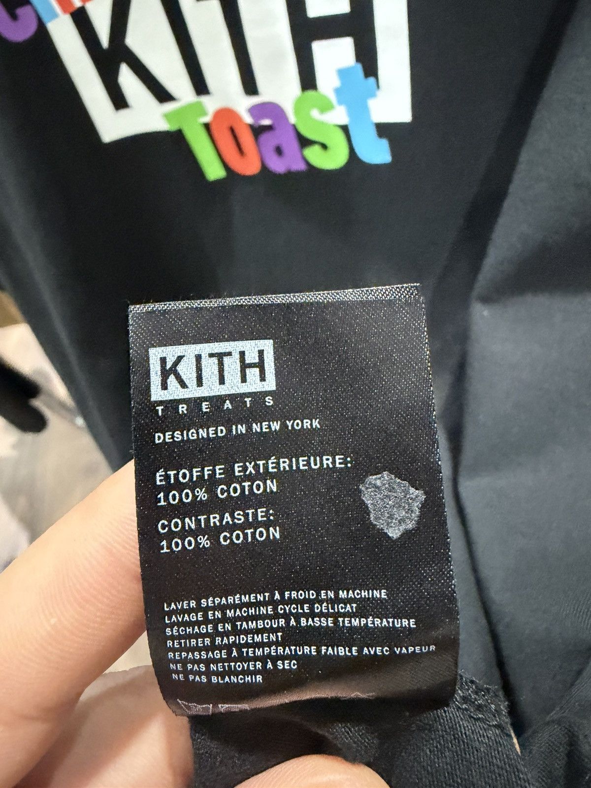 Kith Kith Treats x Cinnamon Toast Crunch Box Logo Tee Black Size US M / EU 48-50 / 2 - 6 Thumbnail