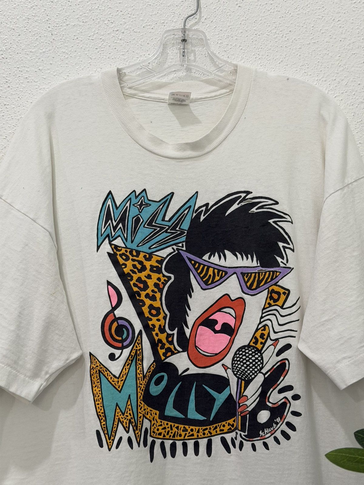 Vintage Vintage 90s Miss Molly T-Shirt VTG Band Tee Concert 1991 XXL Size US XXL / EU 58 / 5 - 3 Thumbnail