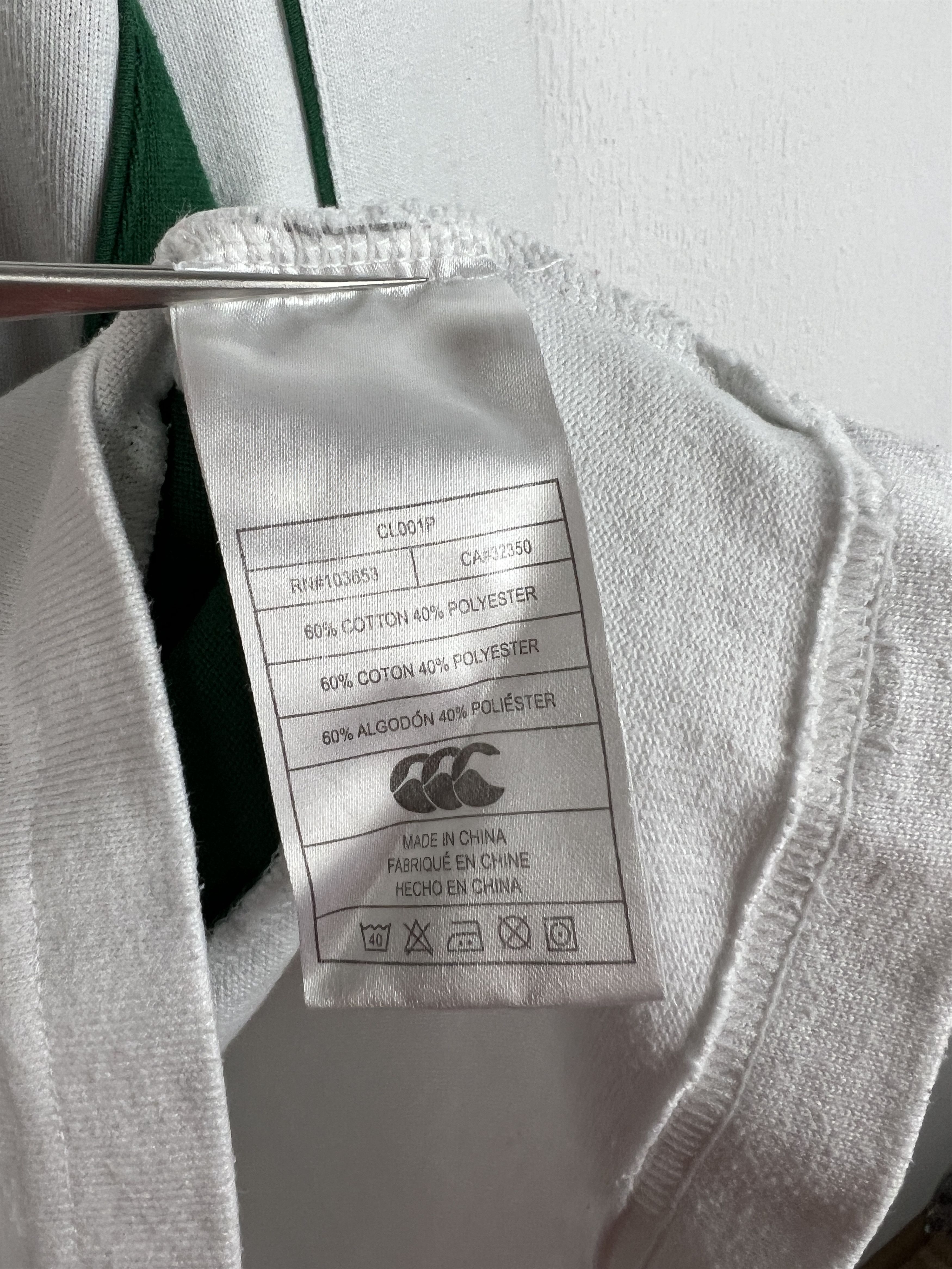 Vintage Ireland Canterbury Rugby Union Jersey Long Sleeve Rare Size US S / EU 44-46 / 1 - 7 Thumbnail