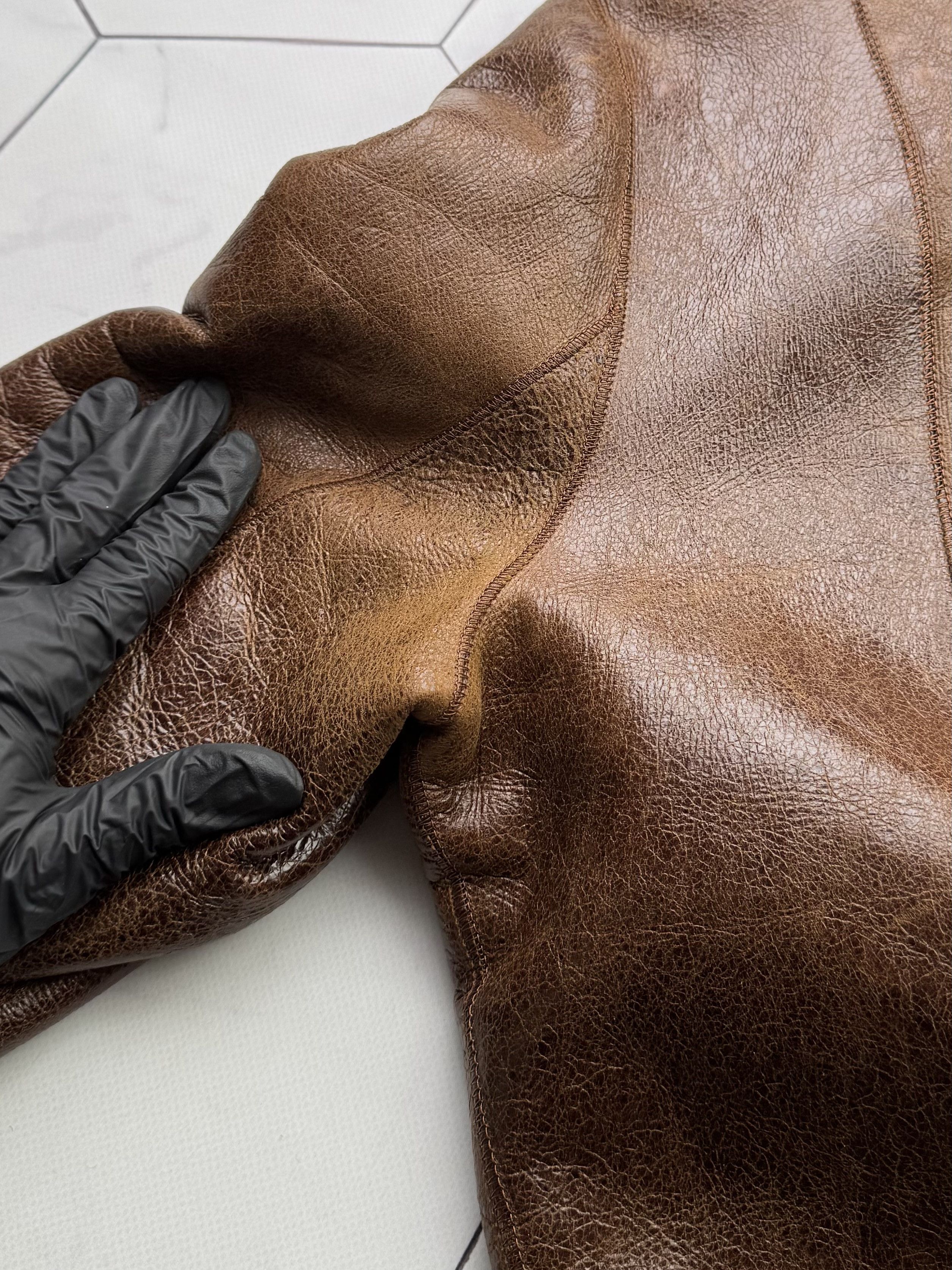 Japanese Brand Vintage Real Sheepskin 2 in 1 Coat (B586)E2 Size L / US 10 / IT 46 - 11 Thumbnail