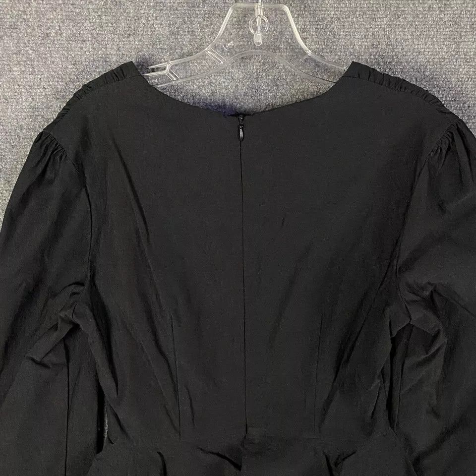 Other Muxxn Dress Women's Large Sheath 3/4 Sleeve Black L Size L / US 10 / IT 46 - 8 Thumbnail