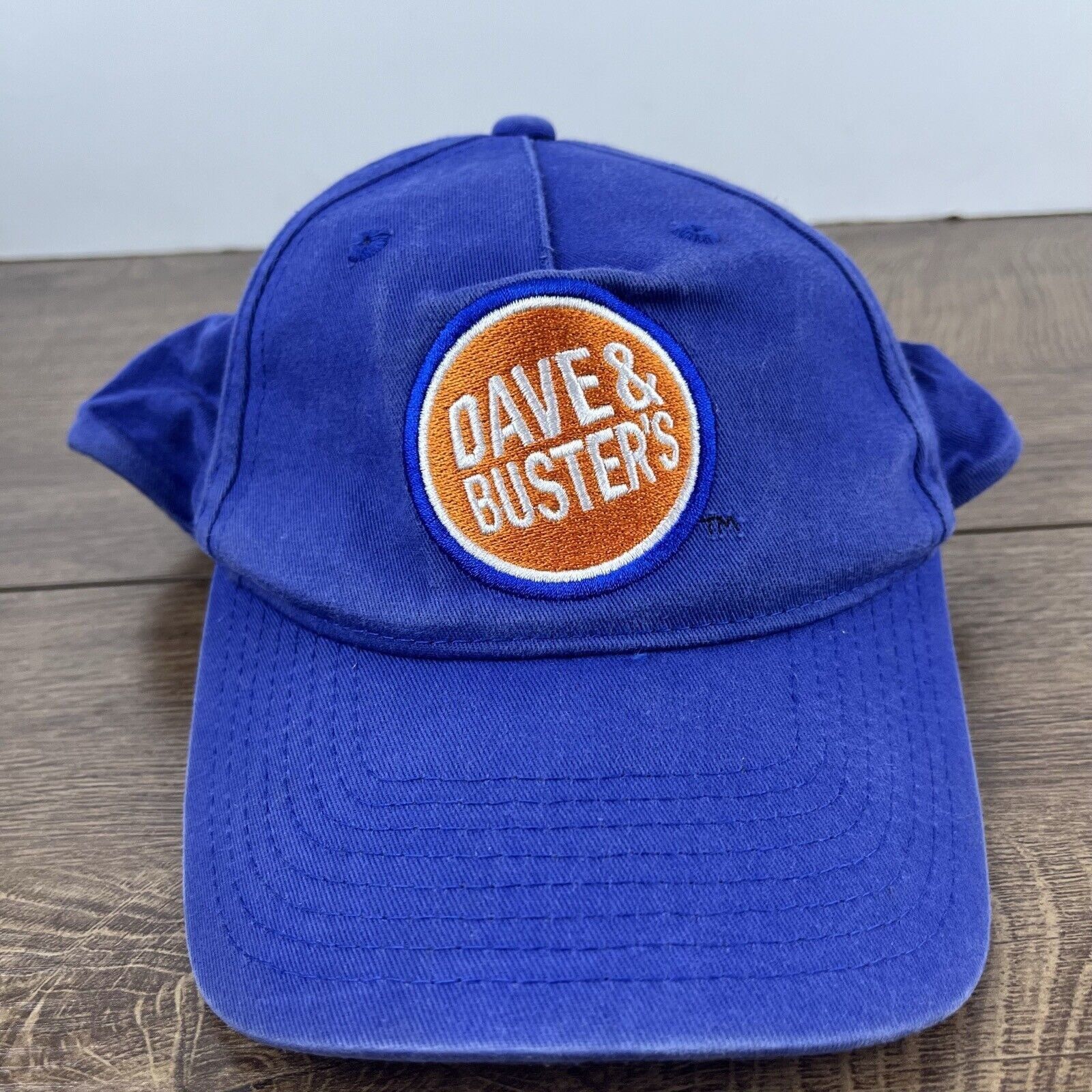 Other Dave & Busters Hat Blue Cap Adjustable Blue Adult Size Hat Size ONE SIZE - 4 Thumbnail