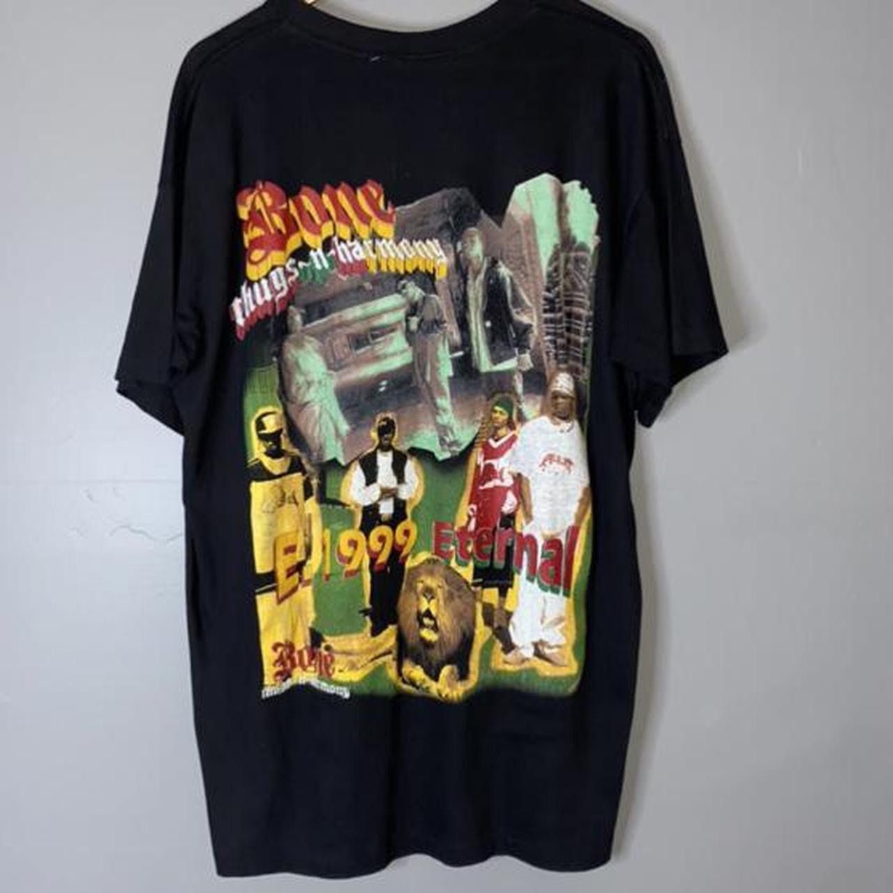 Vintage Bone Thugs n Harmony E. 1999 Eternal rap 1995 shirt Size US XXL / EU 58 / 5 - 4 Thumbnail
