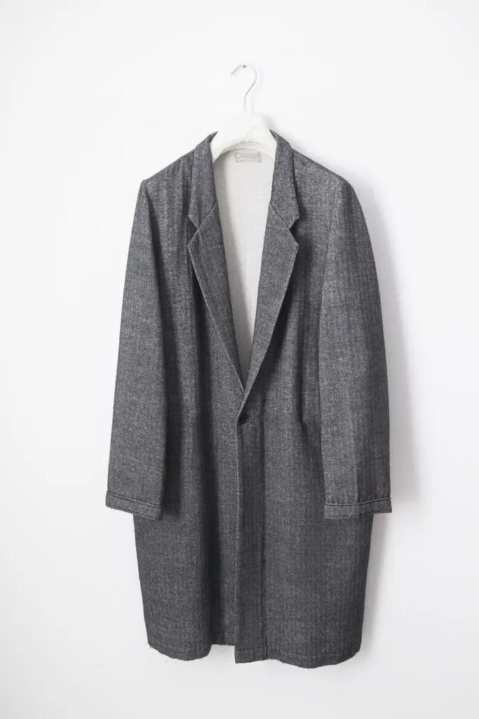 Japanese Brand Grey loose fit Japanese coat Size US M / EU 48-50 / 2 - 1 Thumbnail