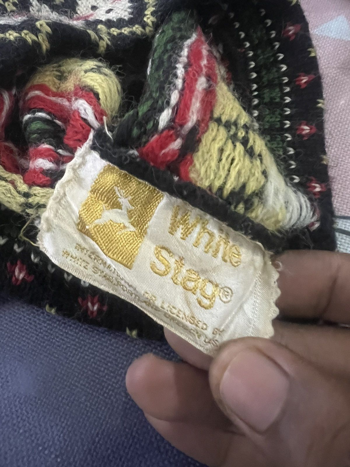 By Walid × Japanese Brand VINTAGE NAVAJO WOOL LONG BEANIE Size ONE SIZE - 9 Thumbnail