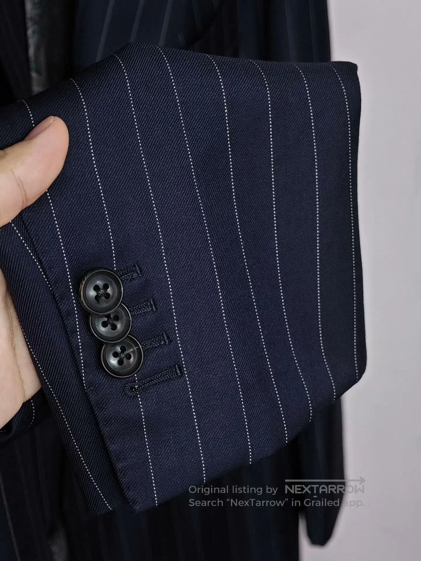 Japanese Brand Dormeuil Wool-Linen Custom Jacket. Size US L / EU 52-54 / 3 - 4 Thumbnail
