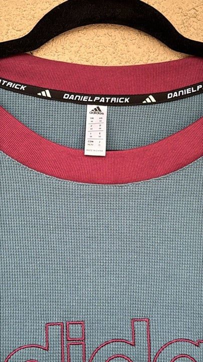 Adidas × Daniel Patrick Adidas x Daniel Patrick Medium Long Sleeve Shirt Blue New D Size US M / EU 48-50 / 2 - 2 Thumbnail