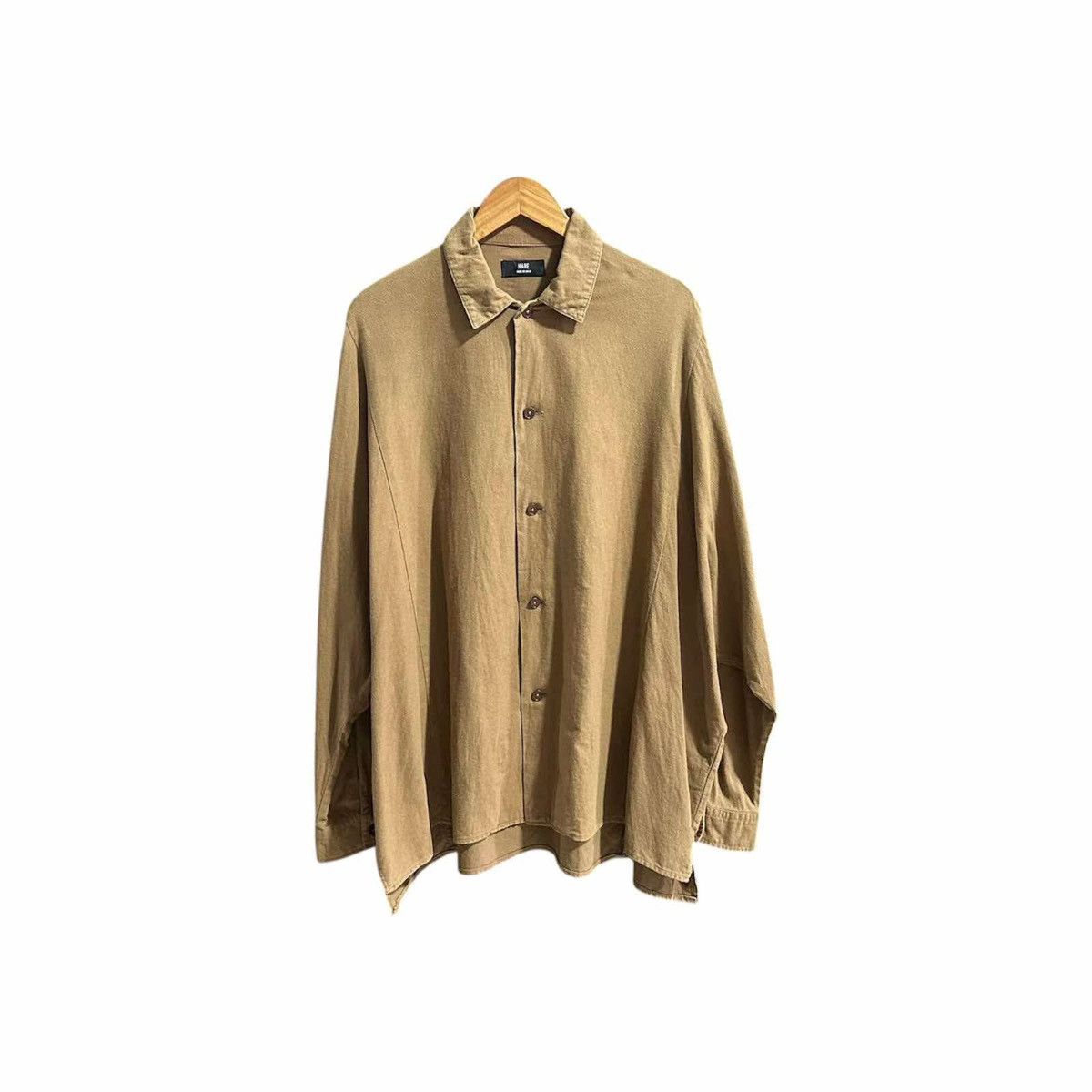 Designer × HARE × Japanese Brand 🔥Hare Loose Shirt Long Sleeve Japanese Style Size US XL / EU 56 / 4 - 10 Thumbnail