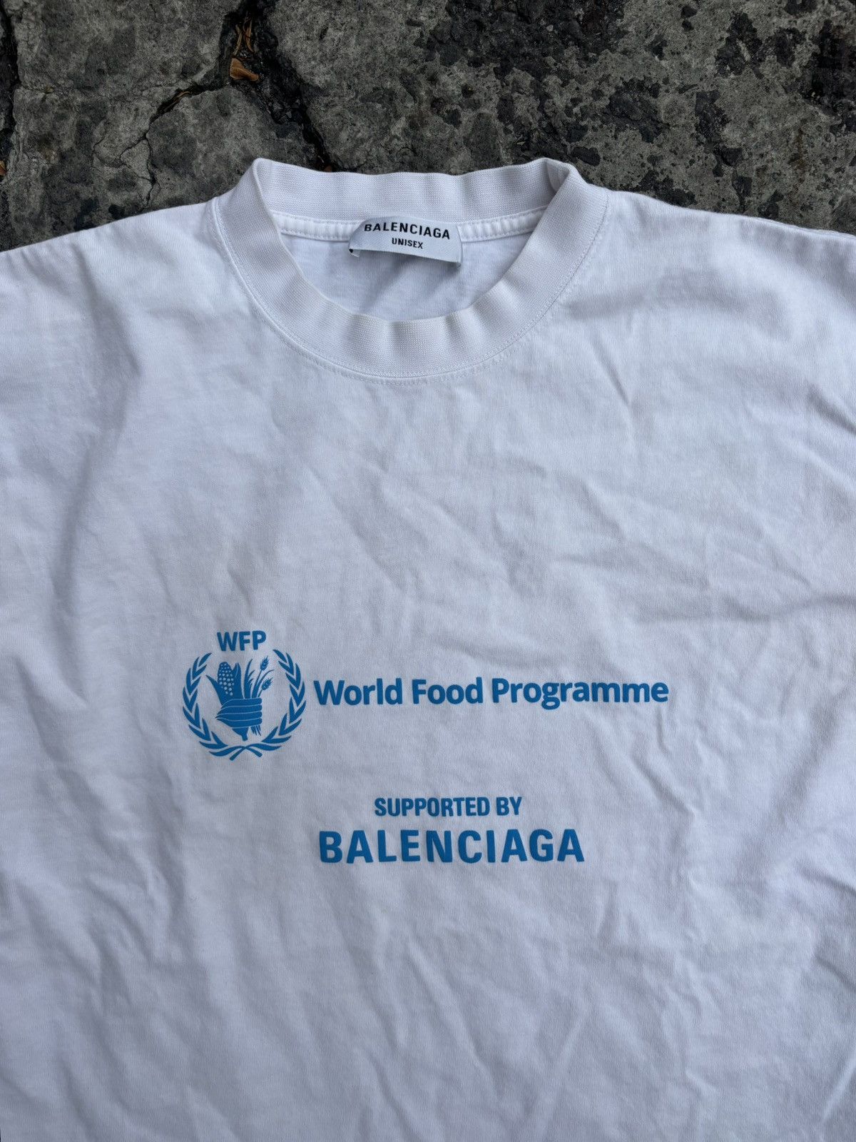 Balenciaga T shirt World Food Programe