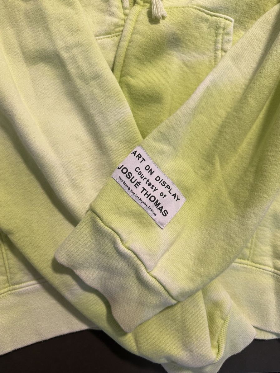 Gallery Dept. Gallery Dept Neon Green and French Blue Zip Up hoodie Size US XL / EU 56 / 4 - 4 Thumbnail