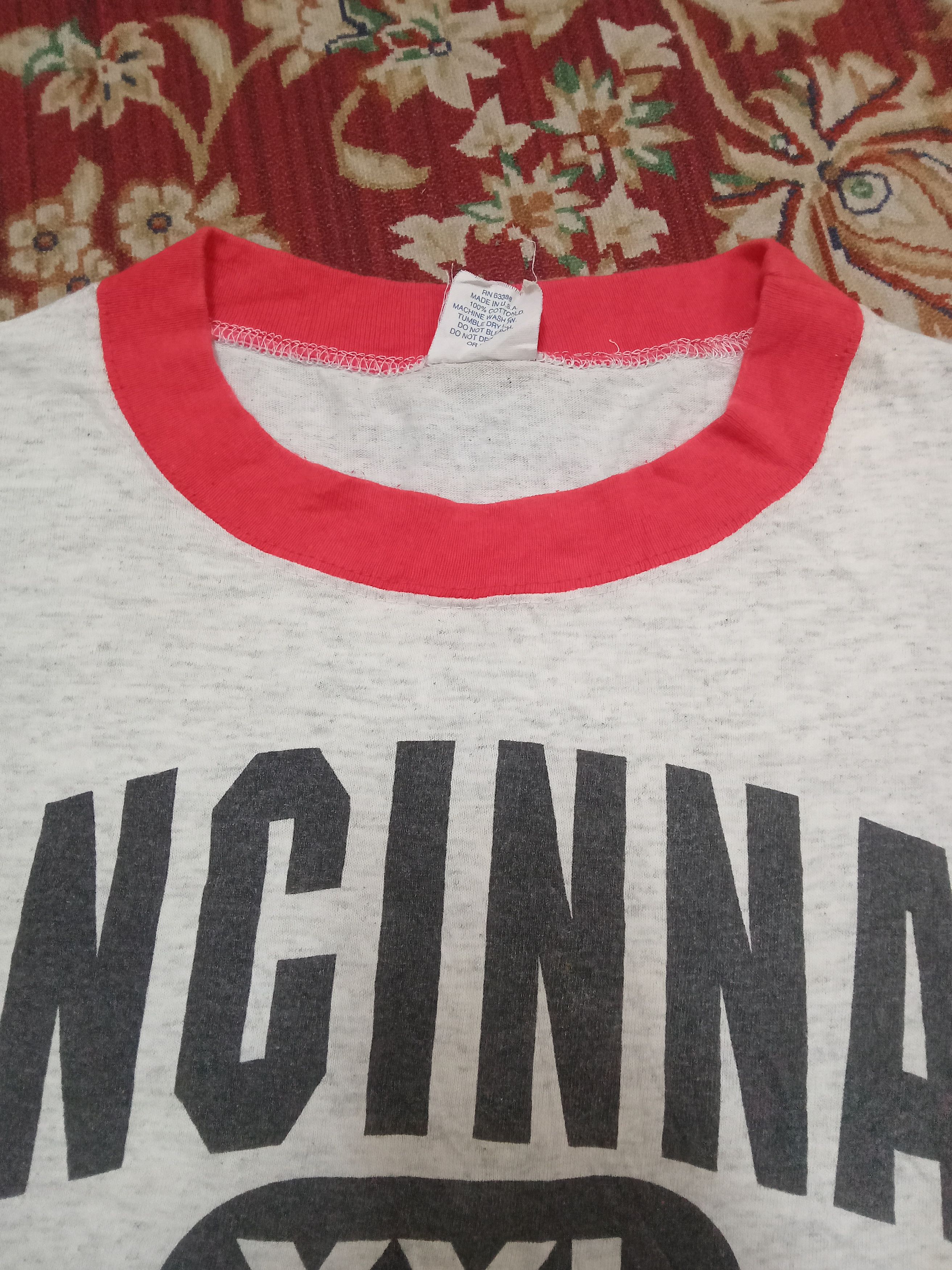 MLB Vintage Cincinnati XXL Reds Competitor MLB 94' L/s T Shirt Size US M / EU 48-50 / 2 - 6 Thumbnail