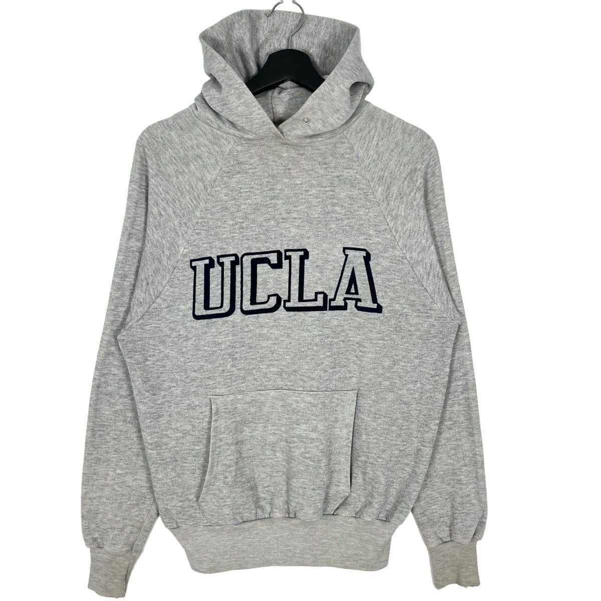 Vintage UCLA Pullove Hoodie Velvet Print Logo