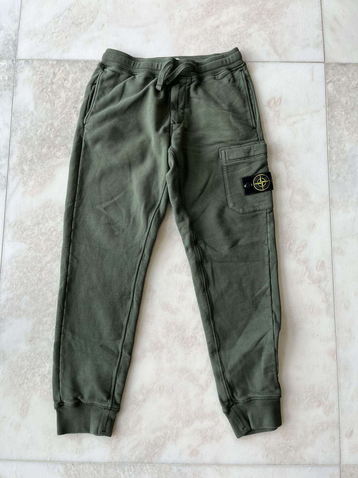 Stone Island Stone Island Army Green Sweatpants Size US 32 / EU 48 - 1 Thumbnail