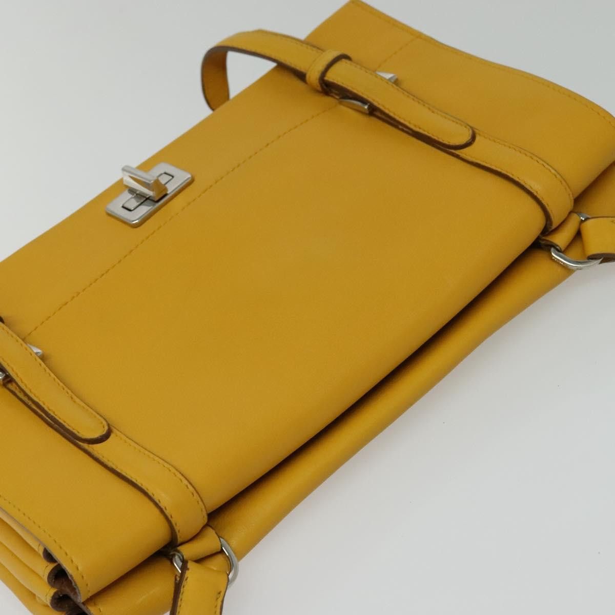 Prada PRADA Shoulder Bag Yellow Silver Size ONE SIZE - 6 Thumbnail