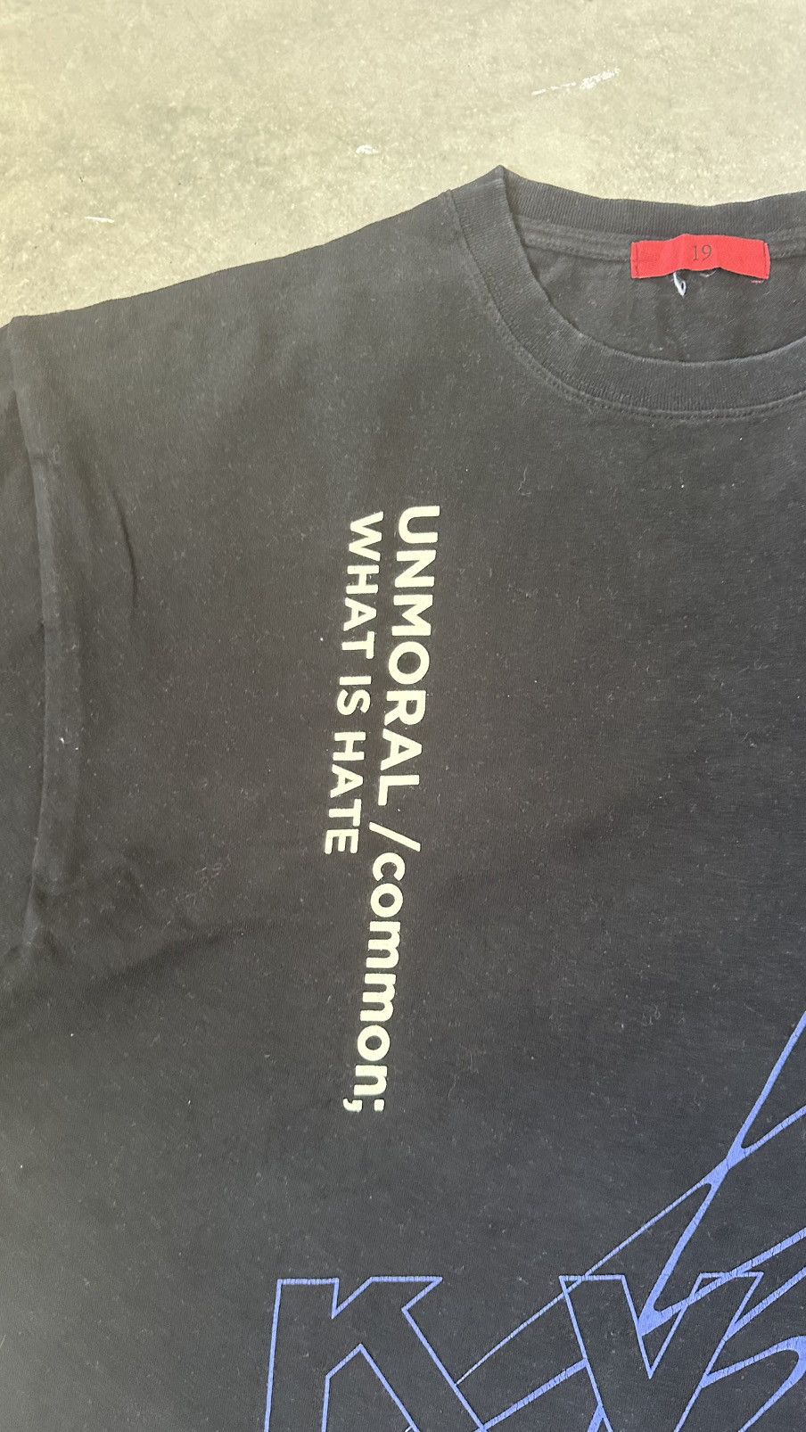 Japanese Brand KAVANE CLOTHING UNMORAL TEE Size US XXL / EU 58 / 5 - 3 Thumbnail