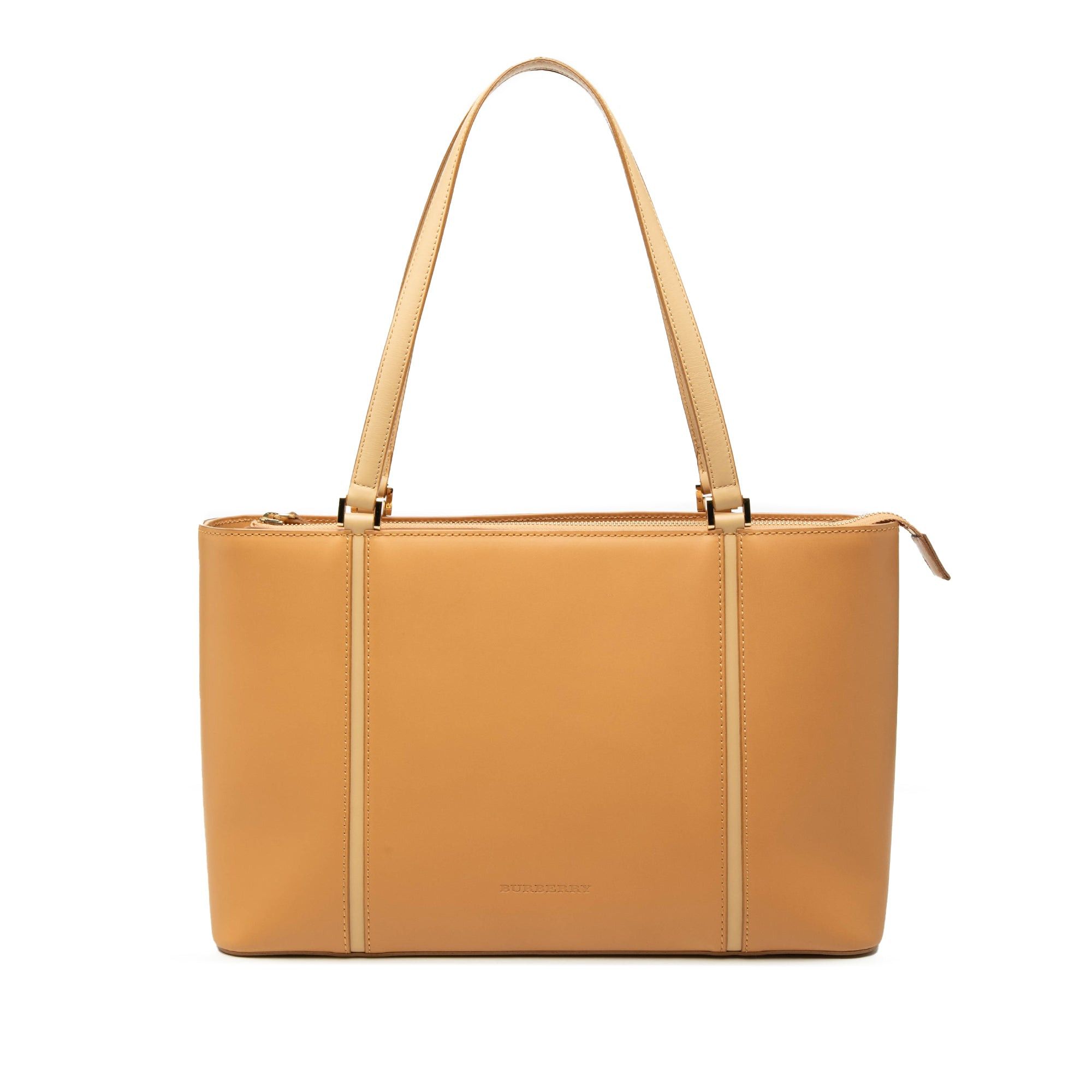 Burberry Leather Tote Size ONE SIZE - 1 Thumbnail