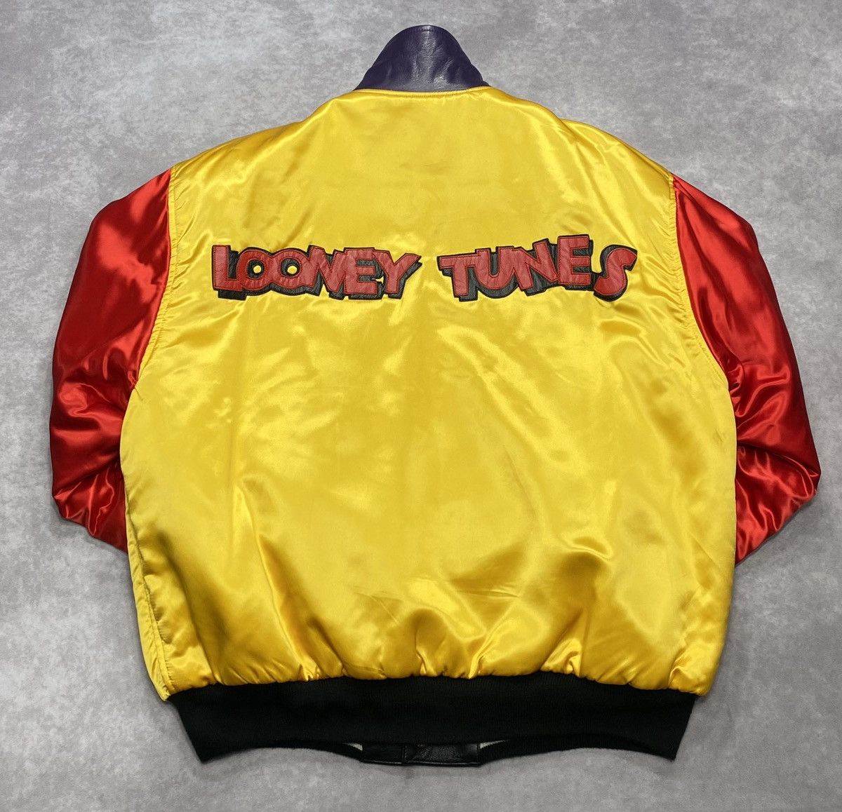 Jeff Hamilton 90’s Jeff Hamilton Looney Tunes Reversible Leather Jacket Size US L / EU 52-54 / 3 - 7 Thumbnail