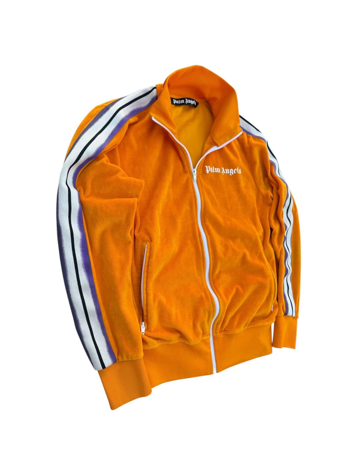 Palm Angels Palm angels velour track jacket Size US S / EU 44-46 / 1 - 3 Thumbnail