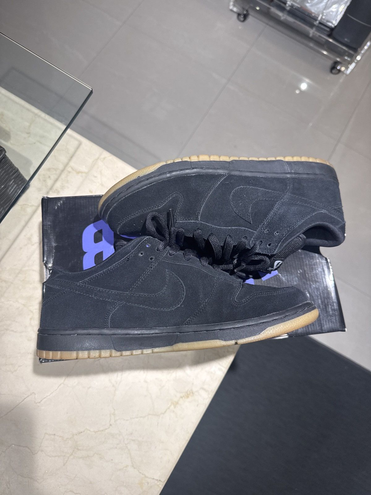 Nike SB Nike SB Dunk Low Black Pack 2006 Size US 10.5 / EU 43-44 - 5 Thumbnail