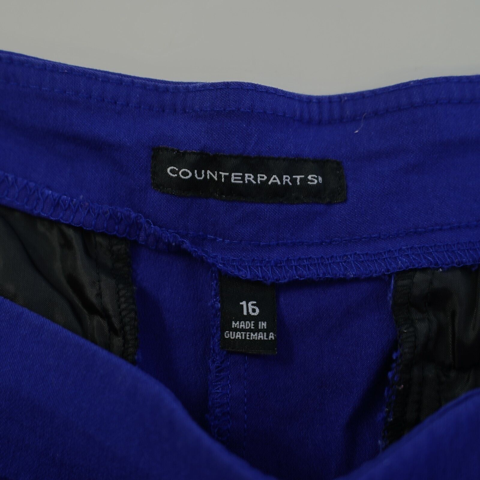 Designer Counterparts Royal Blue Size 16 Capri Pants 36/21 High Rise Size 38" / US 16 / IT 52 - 4 Thumbnail
